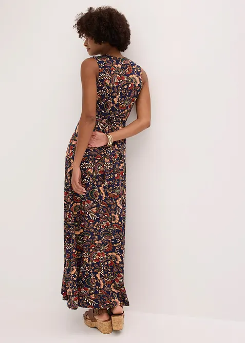 Robe longue en viscose extensible, bonprix
