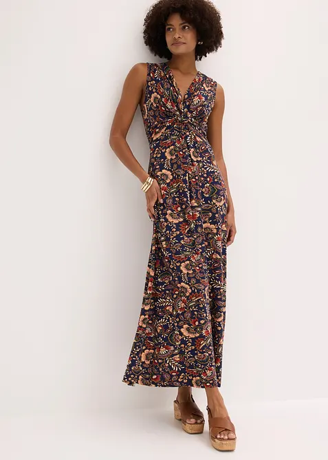 Robe longue en viscose extensible, bonprix