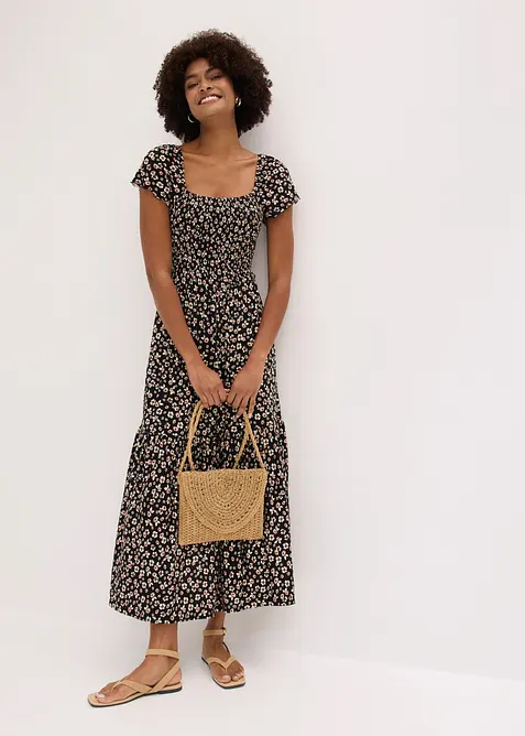 Robe longue en viscose, bonprix