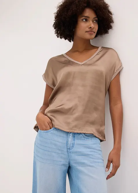 Shirt aus Viskose-Mix, bonprix
