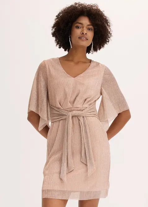 Kleid mit Glitzergarn, bonprix