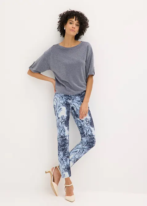 7/8 Stretchhose bedruckt, bonprix