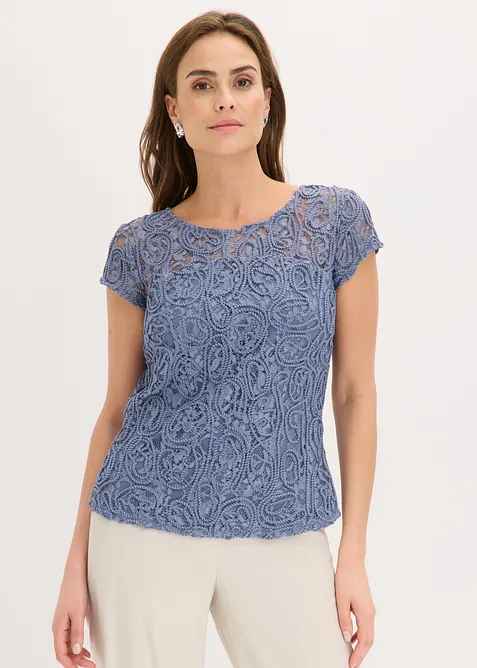 Spitzen-Blusenshirt, bonprix