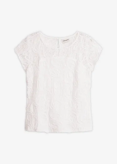Spitzen-Blusenshirt, bonprix