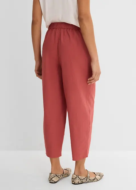 3/4-Hose aus leichtem Leinen-Mix, bonprix