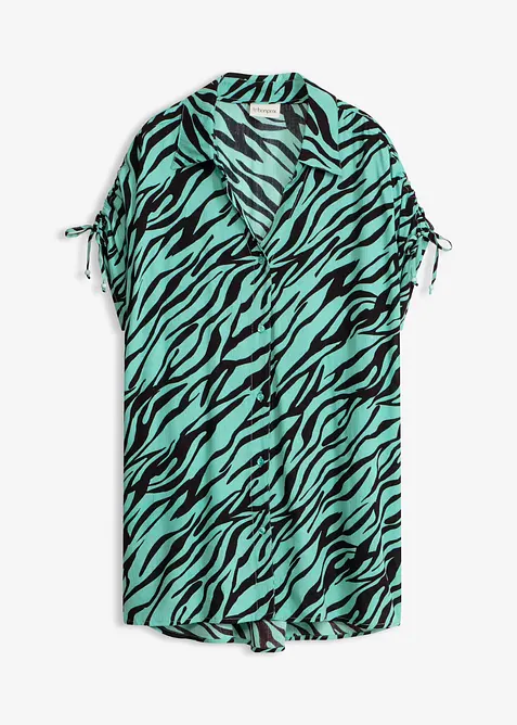 Strandbluse aus strukturiertem Crinkle, bonprix