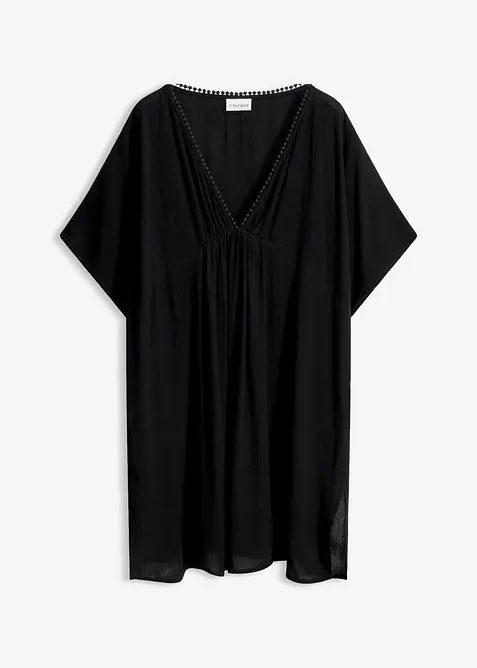 Tunique de plage aspect froiss&eacute;, bonprix