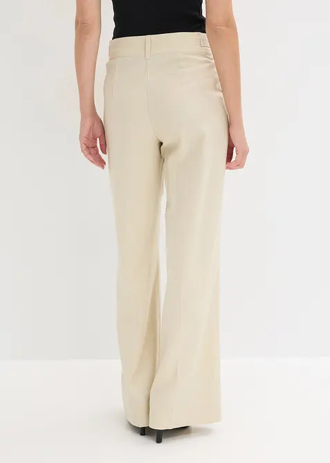 Pantalon palazzo l&eacute;ger, bonprix