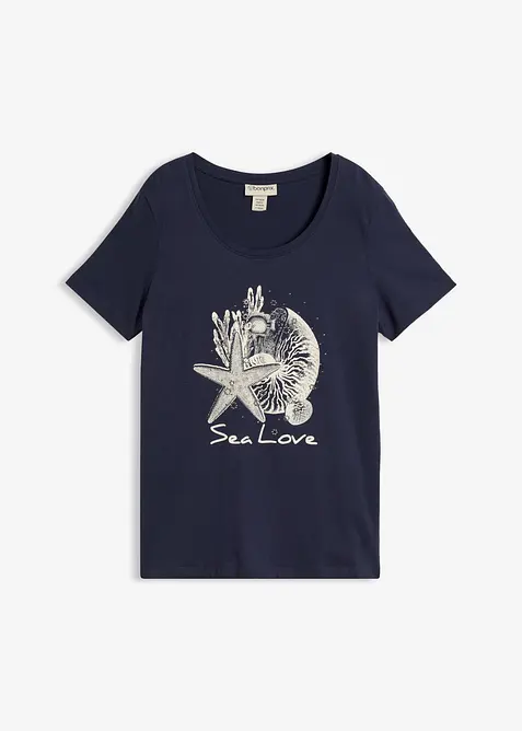 T-shirt Sea Love, bonprix