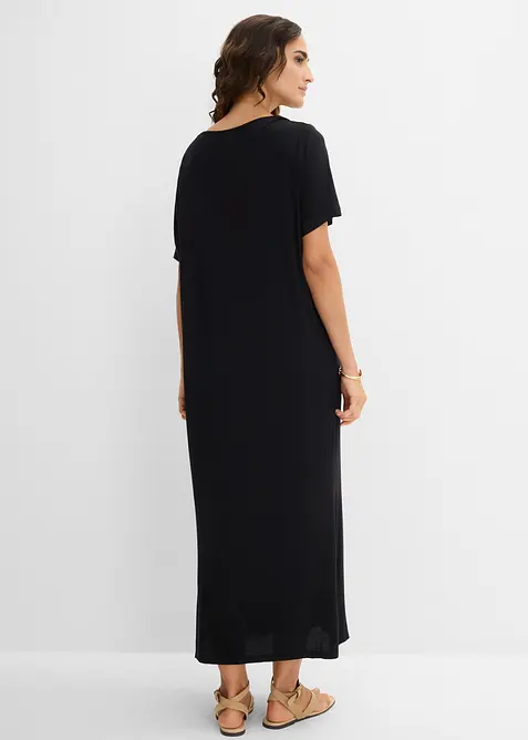 Jerseykleid aus flie&szlig;endem Viskose-Mix, bonprix