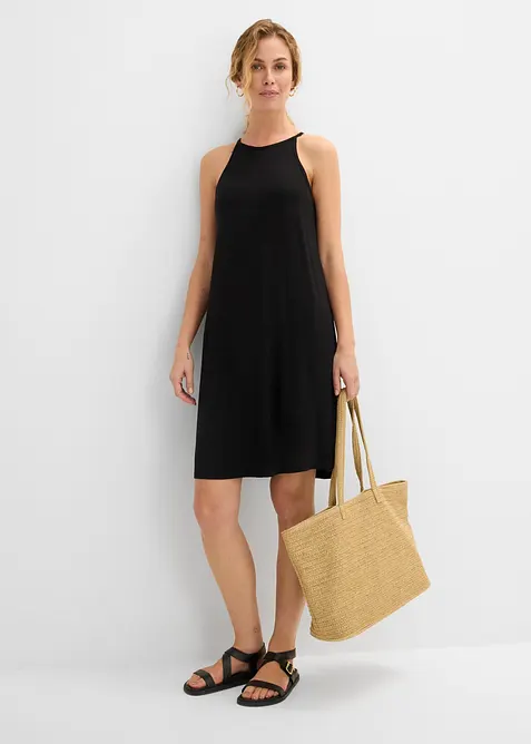 Jerseykleid aus flie&szlig;endem Lyocell-Mix, bonprix