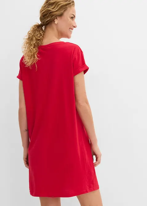 Jerseykleid mit reiner Bio-Baumwolle, bonprix