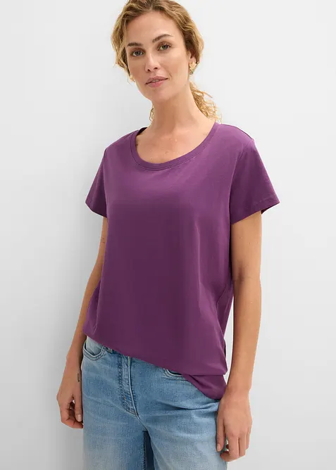 Rundhals-Shirt  (5er-Pack), bonprix