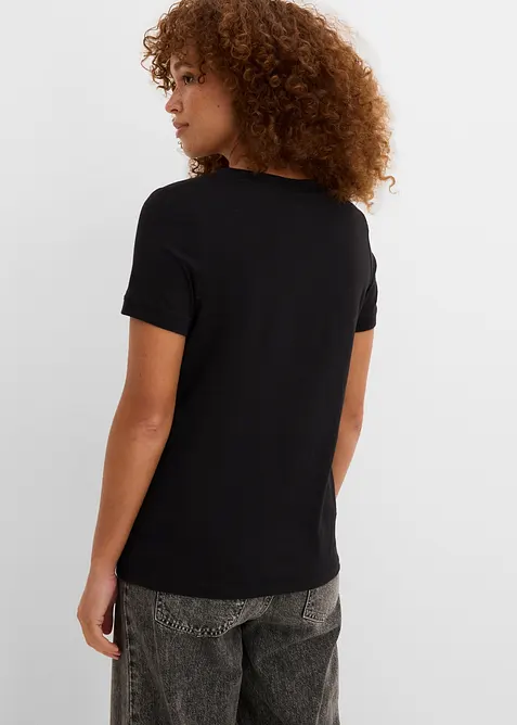 T-Shirt aus reiner Baumwolle, bonprix