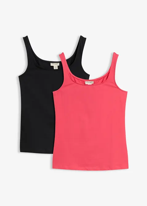 Top (2er Pack), bonprix