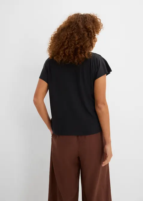 T-Shirt aus softer Viskose, bonprix