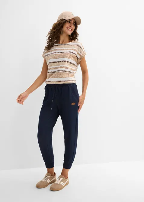 7/8-Sweathose in Jeansoptik, bonprix