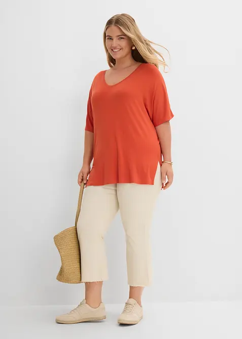 Long-Shirt aus Viskose-Mix, bonprix