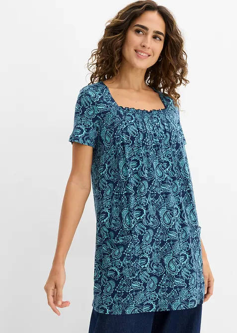 Shirt-Tunika, Kurzarm, bonprix