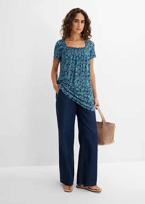 Shirt-Tunika, Kurzarm, bonprix
