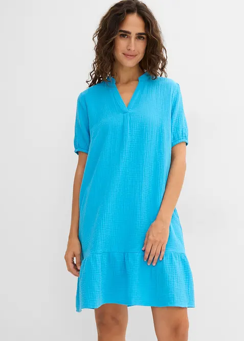Minikleid aus Musselin, bonprix