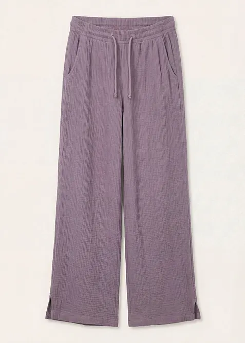 Palazzo-Hose aus luftigem Musselin, bonprix