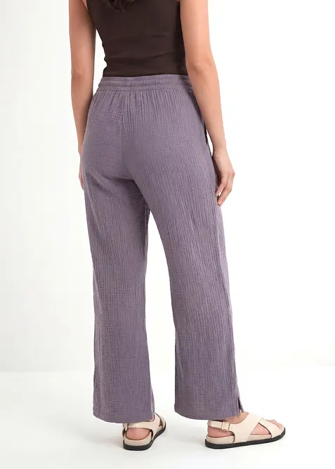 Palazzo-Hose aus luftigem Musselin, bonprix