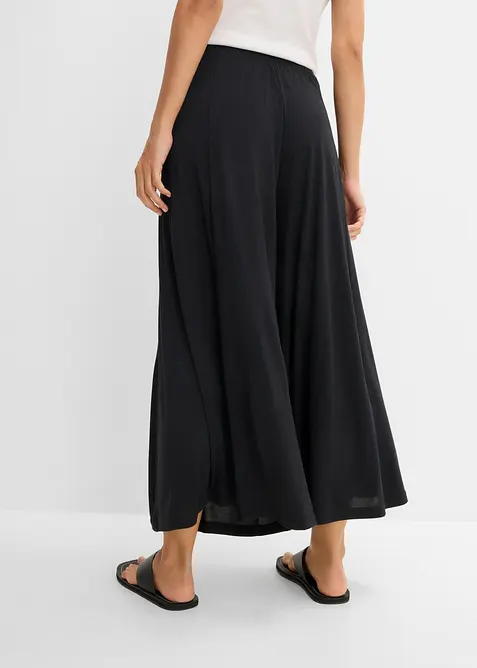 Jupe-culotte en jersey, jambes larges, bonprix