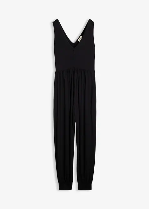 Jersey-Jumpsuit aus Viskose-Mix, bonprix