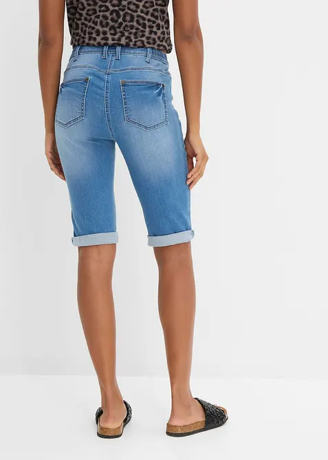 Jeans Bermuda Mid Waist, Bequembund, bonprix