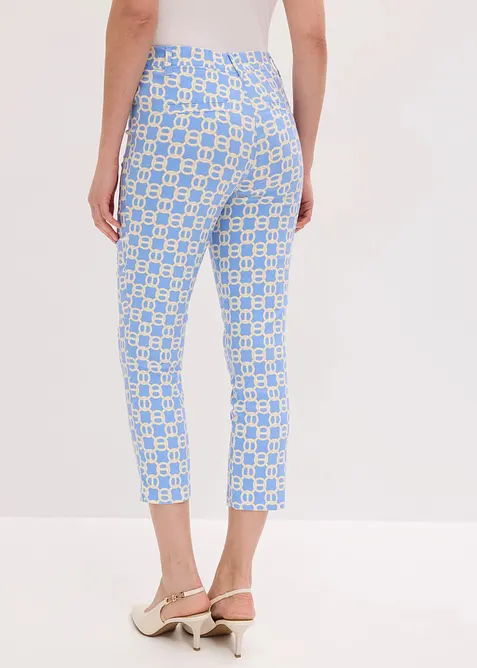 Pantalon 7/8 en bengaline extensible, bonprix