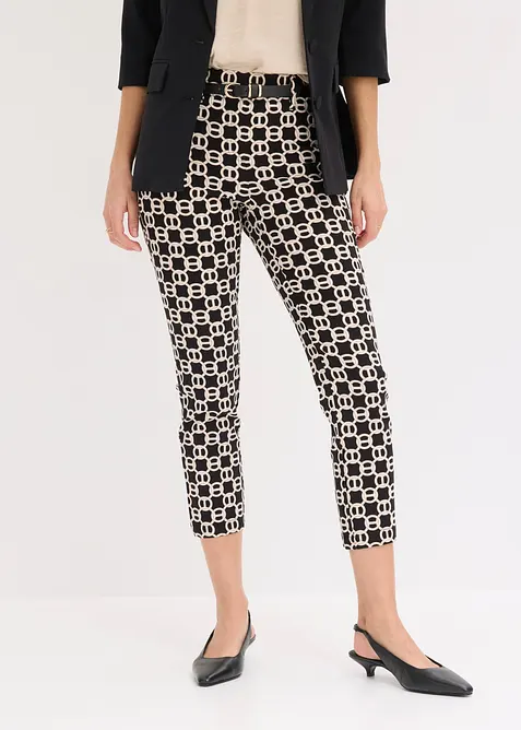 7/8 Stretch-Hose aus Bengalin, bonprix