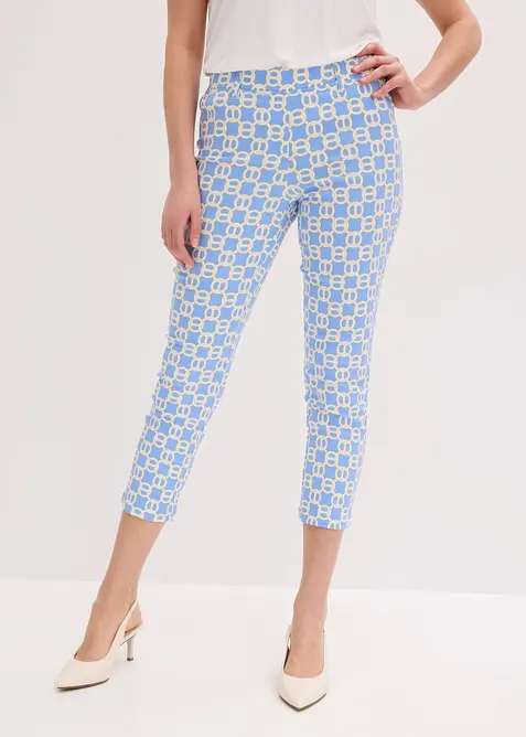 Pantalon 7/8 en bengaline extensible, bonprix