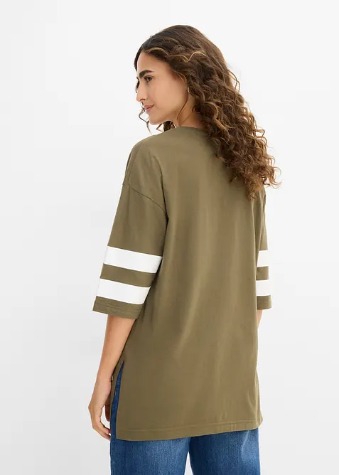 Oversize-Shirt aus reiner Bio-Baumwolle, bonprix