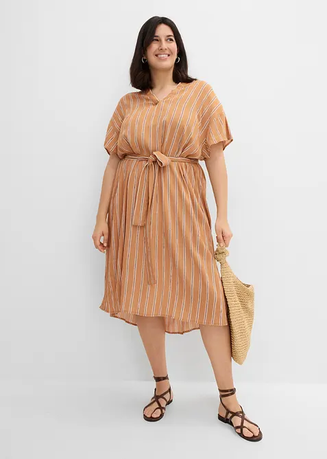 Robe caftan en viscose douce, bonprix