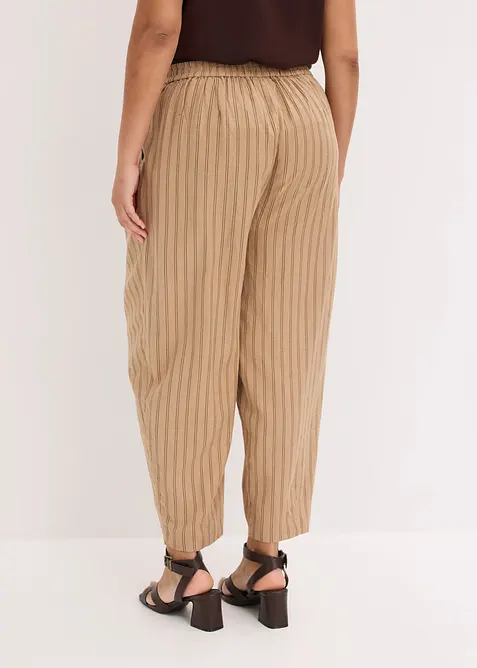 Pantalon taille extensible et rafraichissant, bonprix