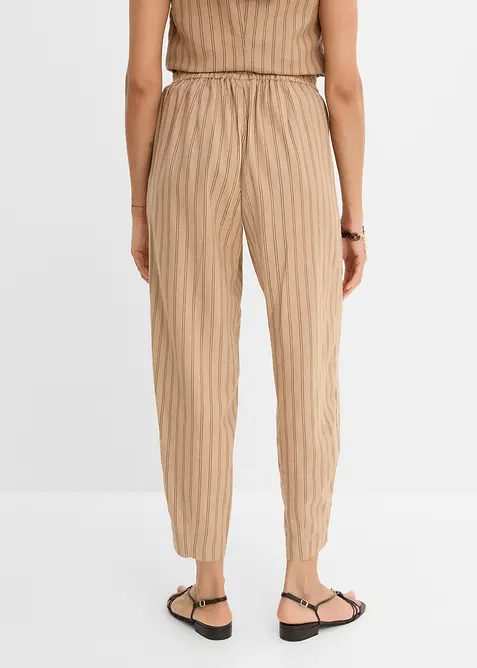 Schlupfhose aus k&uuml;hlendem Leinen-Mix, bonprix