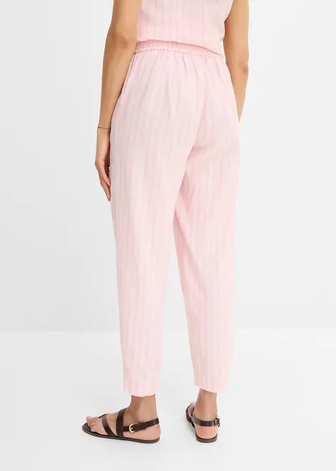 Schlupfhose aus k&uuml;hlendem Leinen-Mix, bonprix