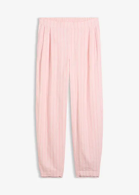 Schlupfhose aus k&uuml;hlendem Leinen-Mix, bonprix