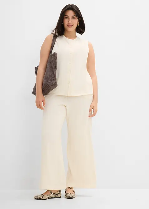Gilet sans manches en maille estivale, bonprix