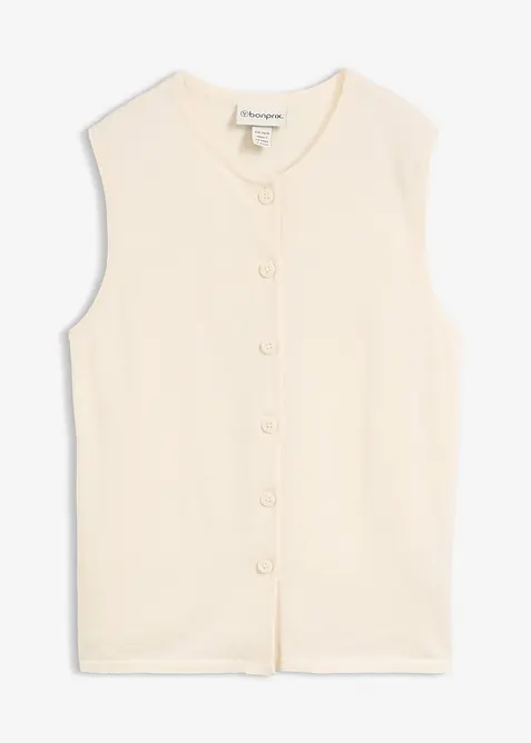 Gilet sans manches en maille estivale, bonprix