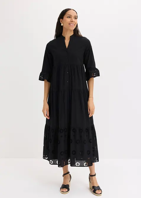 Robe longue 100% coton, bonprix