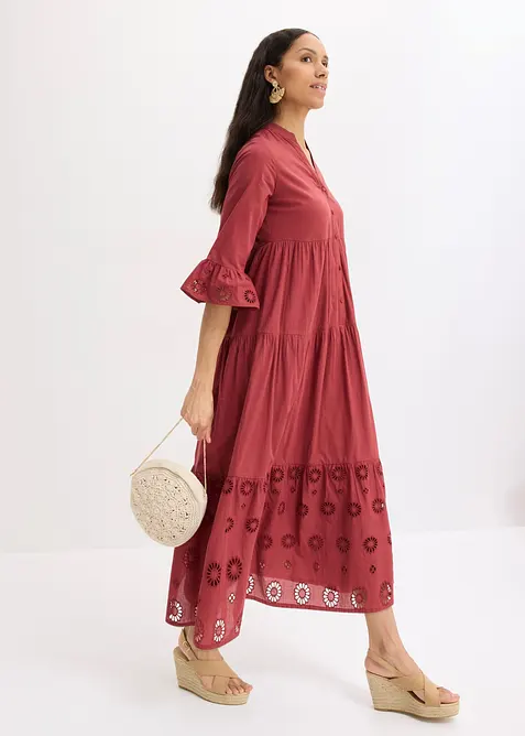 Maxikleid aus reiner Baumwolle, bonprix