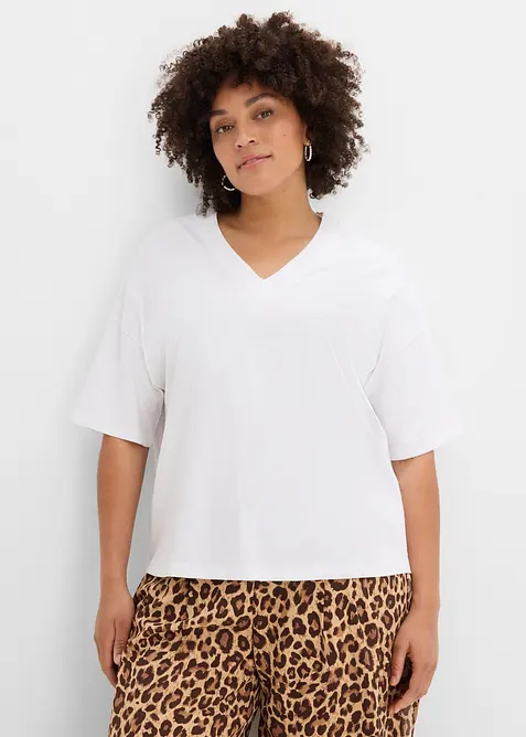 T-shirt oversize 100% coton, bonprix