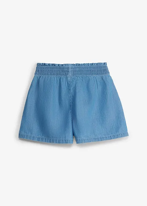 Short 100% coton avec taille &eacute;lastiqu&eacute;e, bonprix