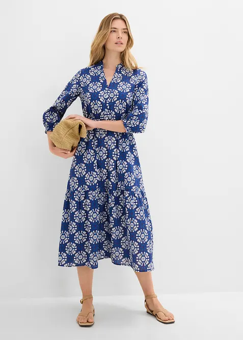 Robe longue et ample 100% coton, bonprix