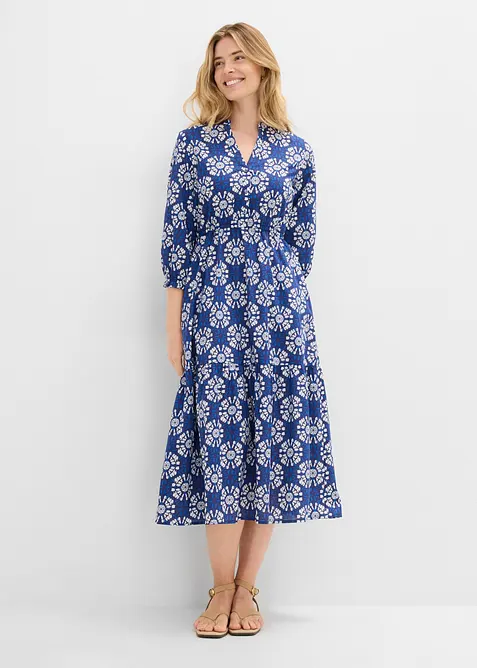 Robe longue et ample 100% coton, bonprix