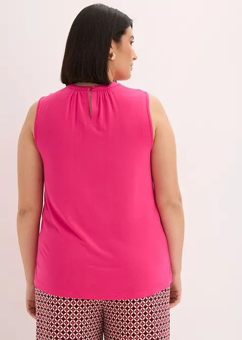 Blouse sans manches en jersey, bonprix