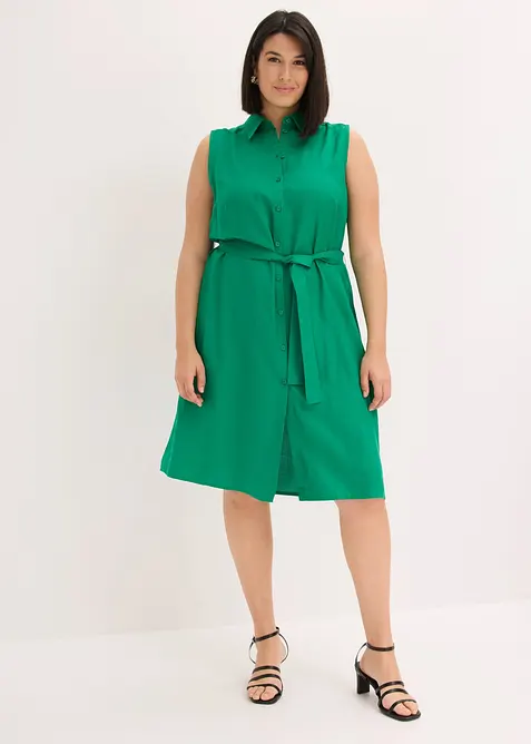 Robe chemise en viscose, bonprix