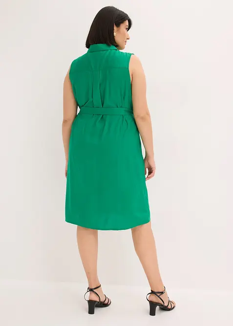 Robe chemise en viscose, bonprix